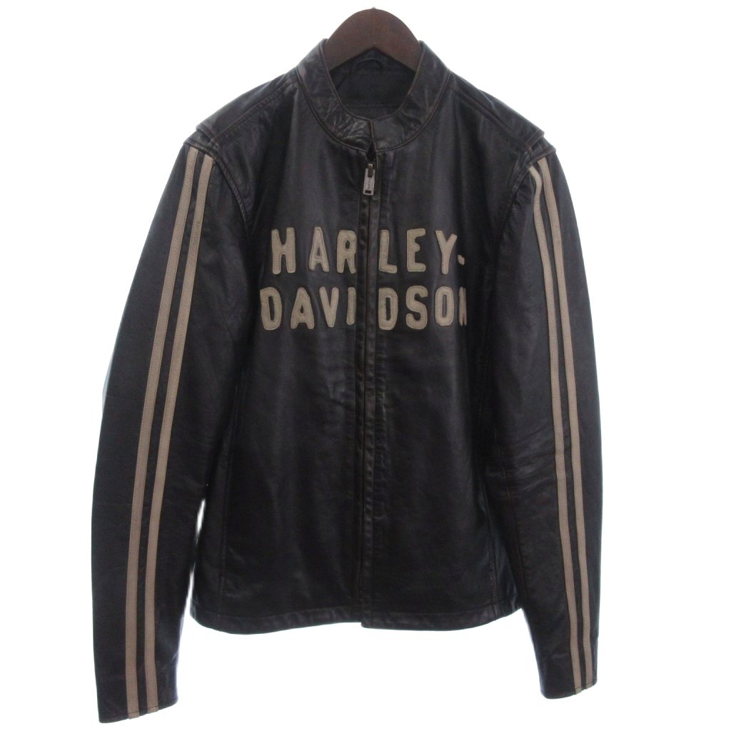 楽天市場】harley davidson シングルライダースジャケットの通販