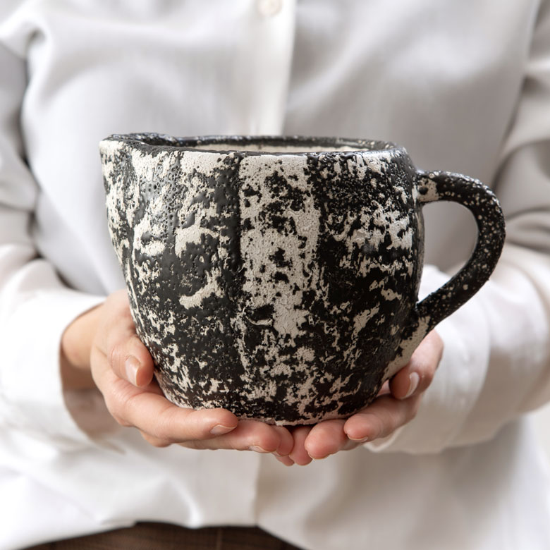 水差し 陶器 手作り じょうろ 水差し 陶器 手作り じょうろ