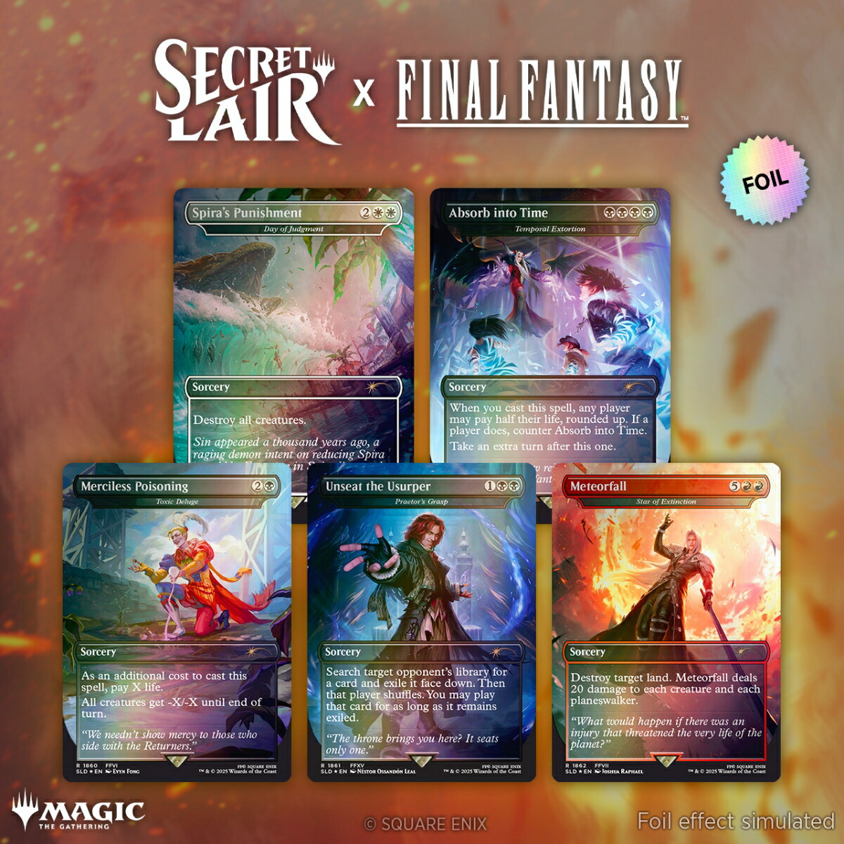 Final Fantasy: Grimoire foil 未開封 英語 その1 Final Fantasy