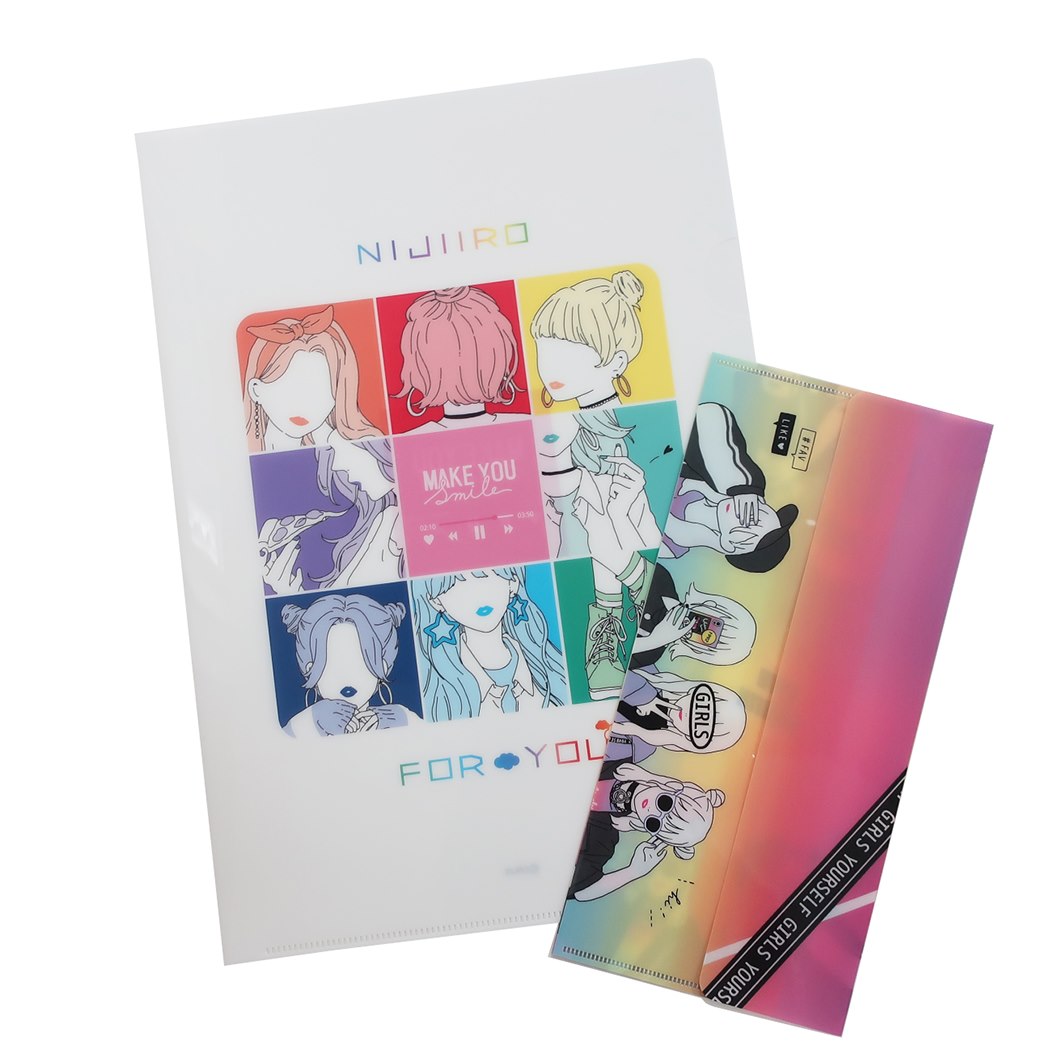 n-buna ナブナ クリアファイル 月を歩いている 白ゆき ヨルシカ n-buna