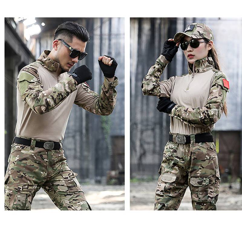 楽天市場】戦闘服 メンズ 2点セット コンバットシャツ サバゲー