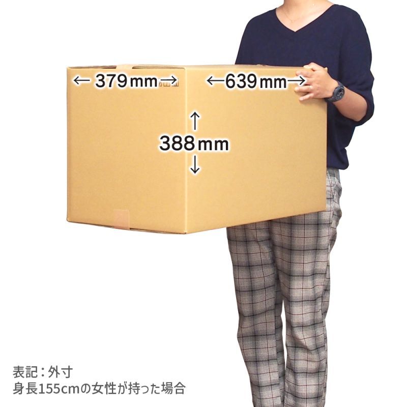 ダンボール 160サイズ 海外発送用・重量物発送用ダンボール 【10枚購入