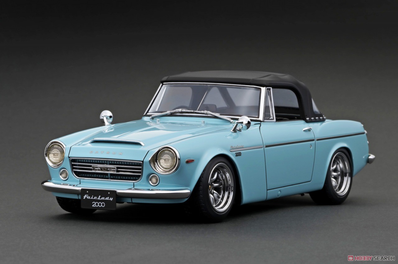 DATSUN Fairlady 2000 (SR311) LightBlue (ミニカー) - ホビーサーチ