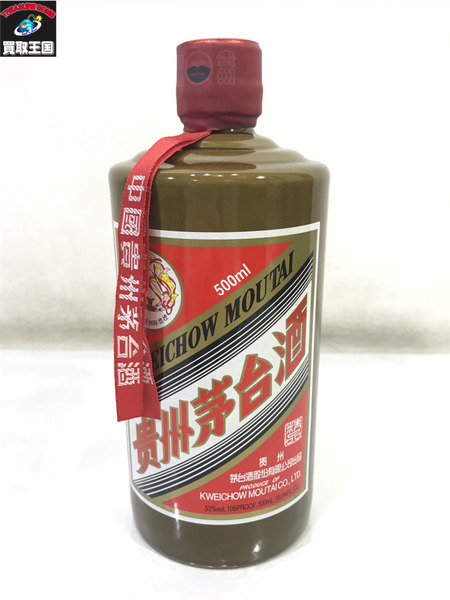 貴州茅台酒 マオタイ酒 MOUTAI 茶ボトル/未開栓/箱付き[値下]｜商品
