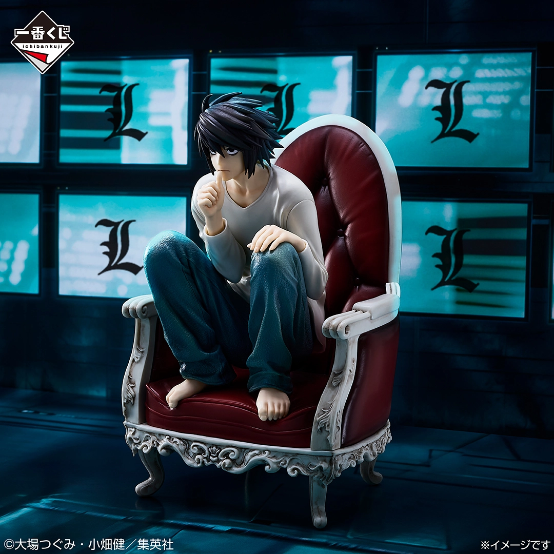 DEATH NOTE 一番くじ Lフィギュアセット デスノート』鎌を持つ“夜神月