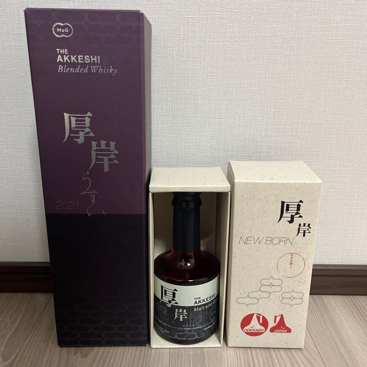 Yahoo!オークション -「厚岸 ウイスキー ニューボーン」(ウイスキー