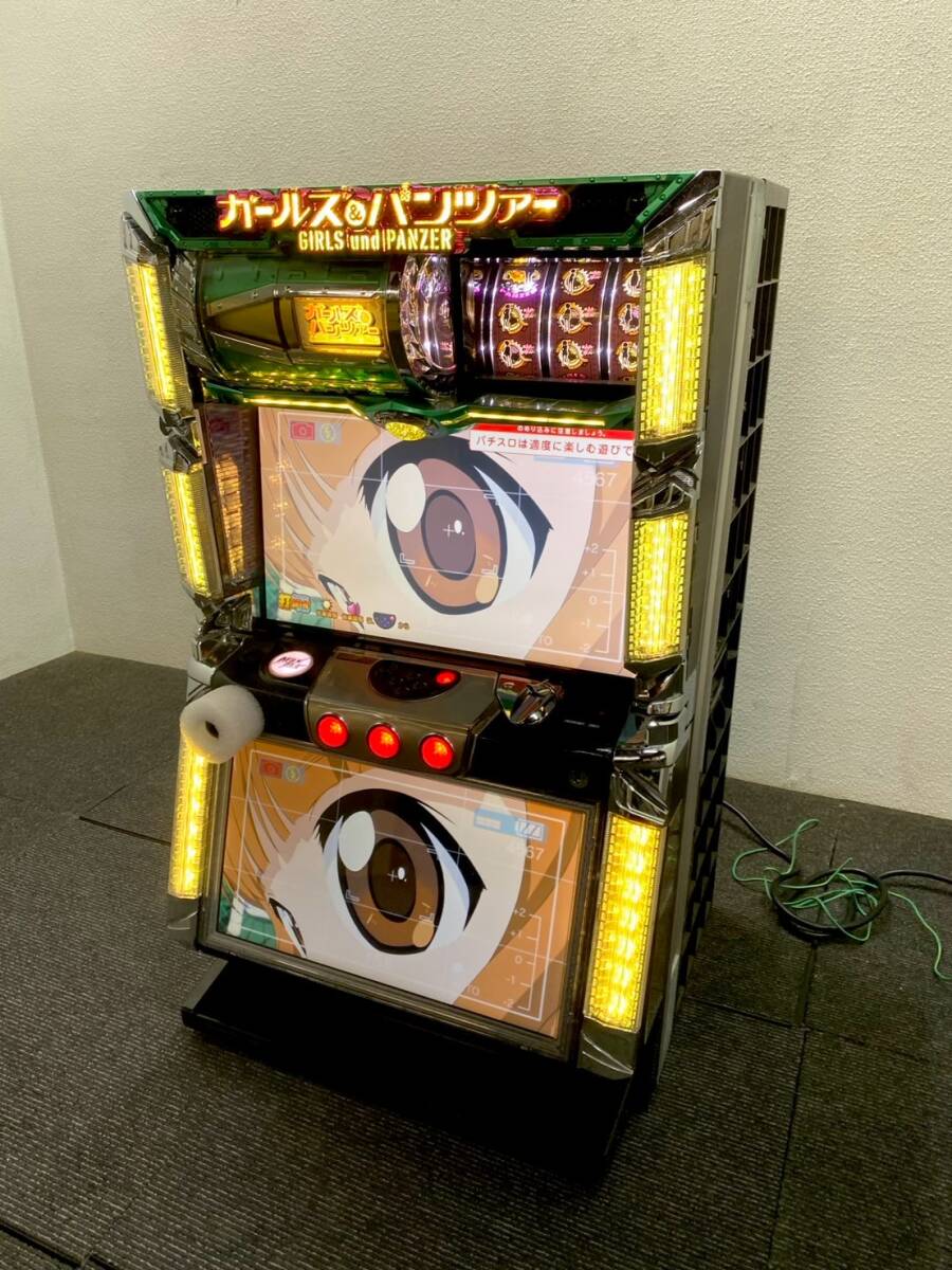 パチスロ ガールズ&パンツァー 初代【コイン不要機付き】