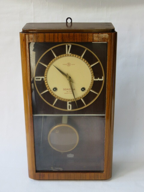 ブロンズ 置時計 昭和レトロ ゼンマイ 稼働品 ブロンズ 置時計 昭和