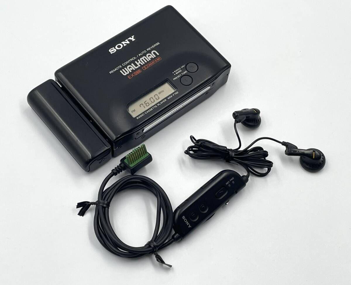 未使用デットストック】SONY ウォークマン WM-F702 ブラック 整備品 未