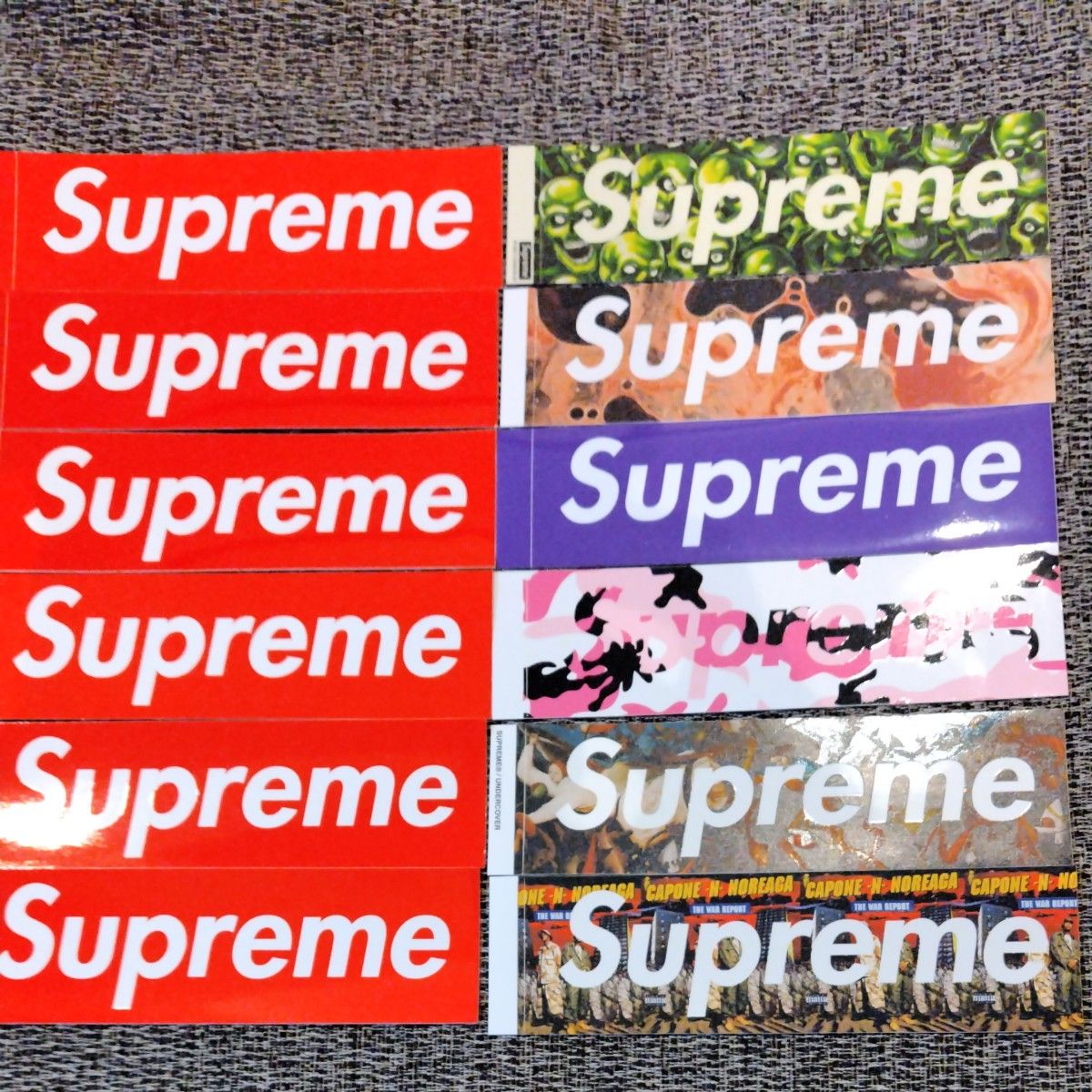 正規品 Supreme ルイヴィトン モノグラム BOX LOGO コラボ ステッカー