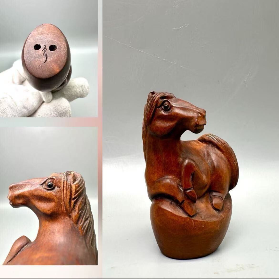 2026年最新】Yahoo!オークション -馬 置物(東洋彫刻)の中古品・新品