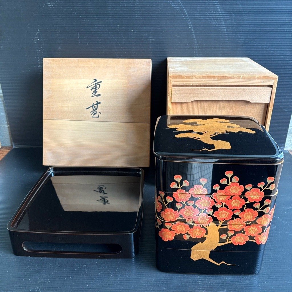 Yahoo!オークション -「輪島塗 重箱」(重箱) (漆芸)の落札相場・落札価格