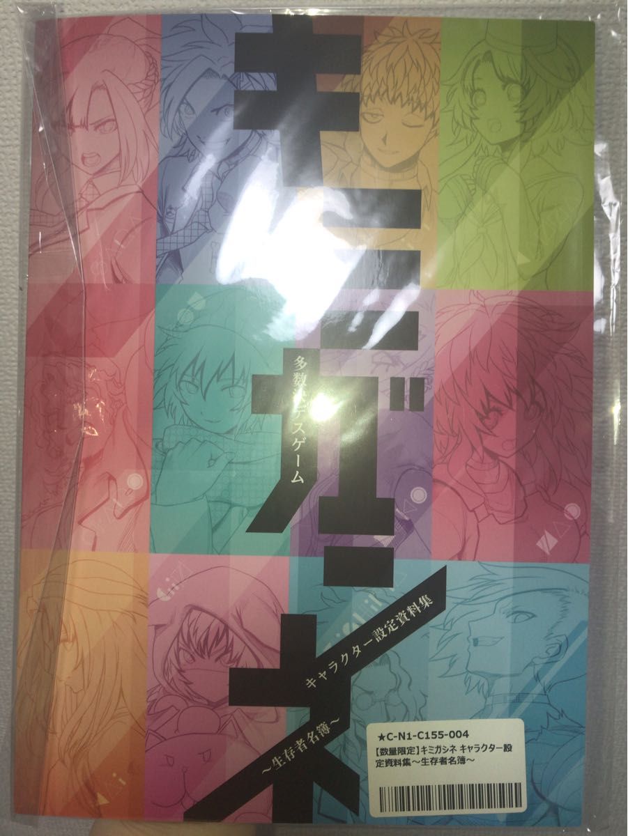 キミガシネ キャラクター設定資料集 期間限定】キミガシネ