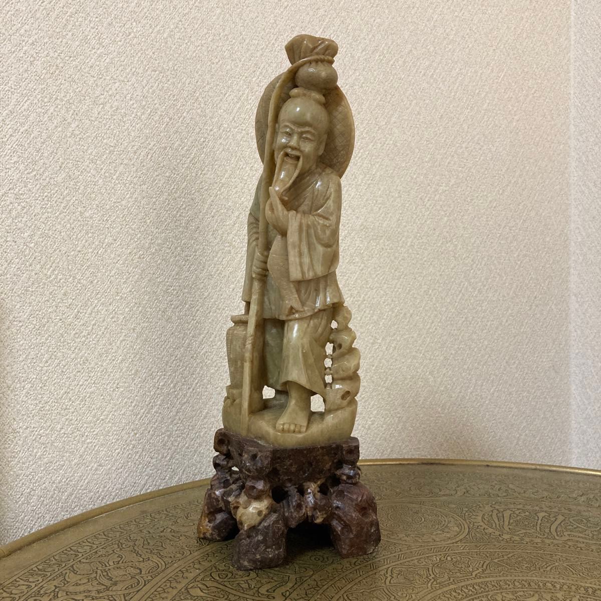 N3578 中国 寿山石 彫刻 置物 N3578 中国 寿山石 彫刻 置物 - メルカリ