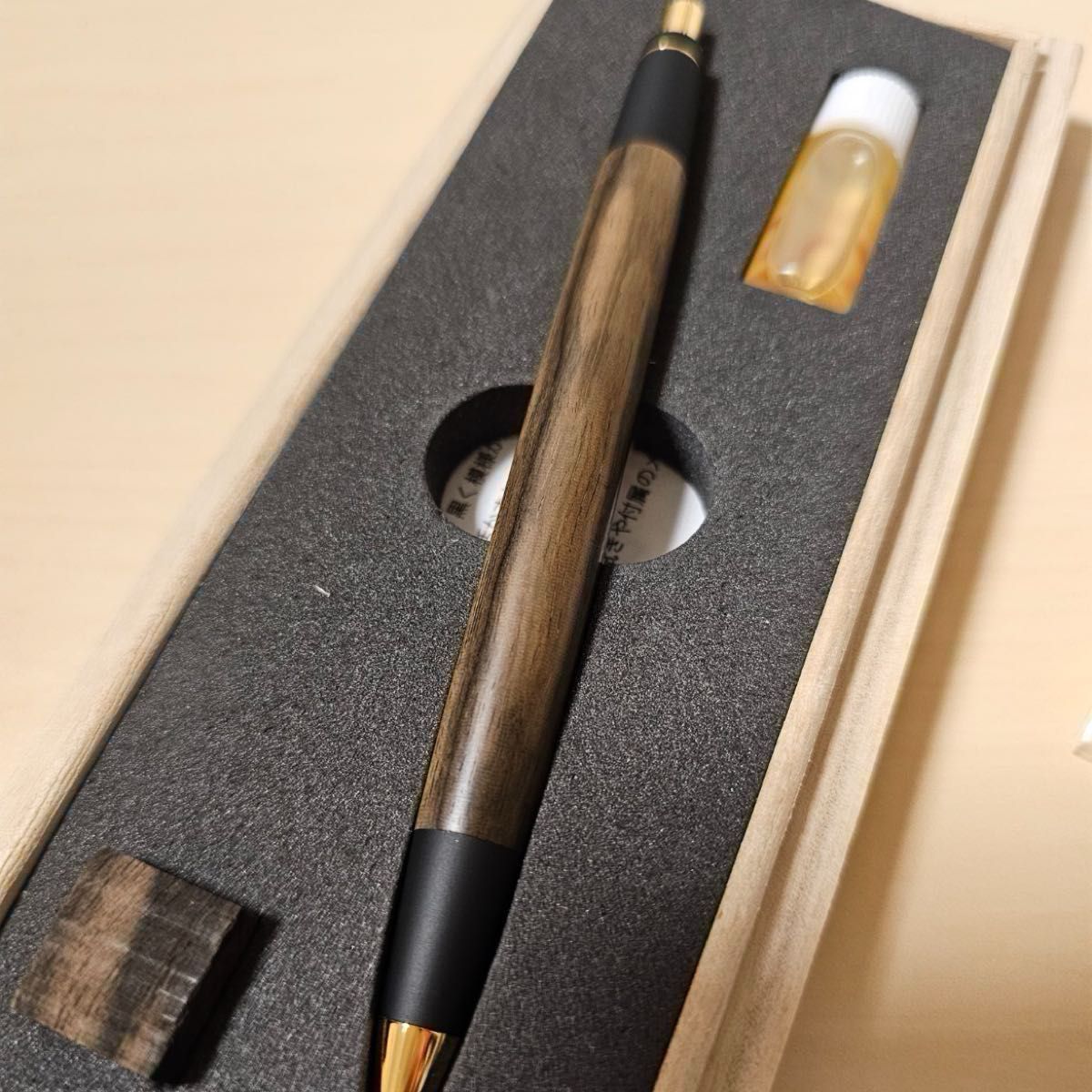 野原工芸 特上黒柿 特上黒柿のボールペン・スタンダード – 野原工芸