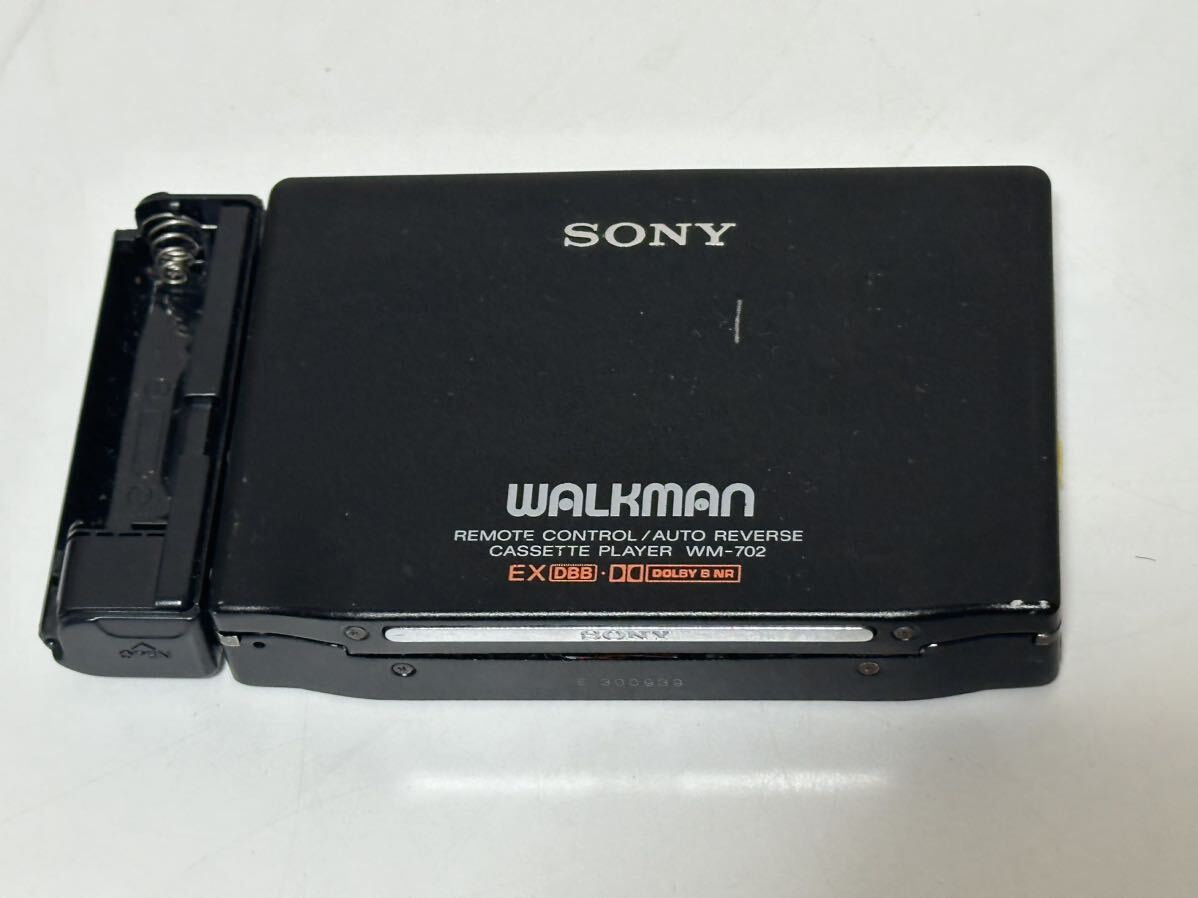 ジャンク品 SONY WALKMAN WM-702 SONY WM-702 ウォークマン カセット