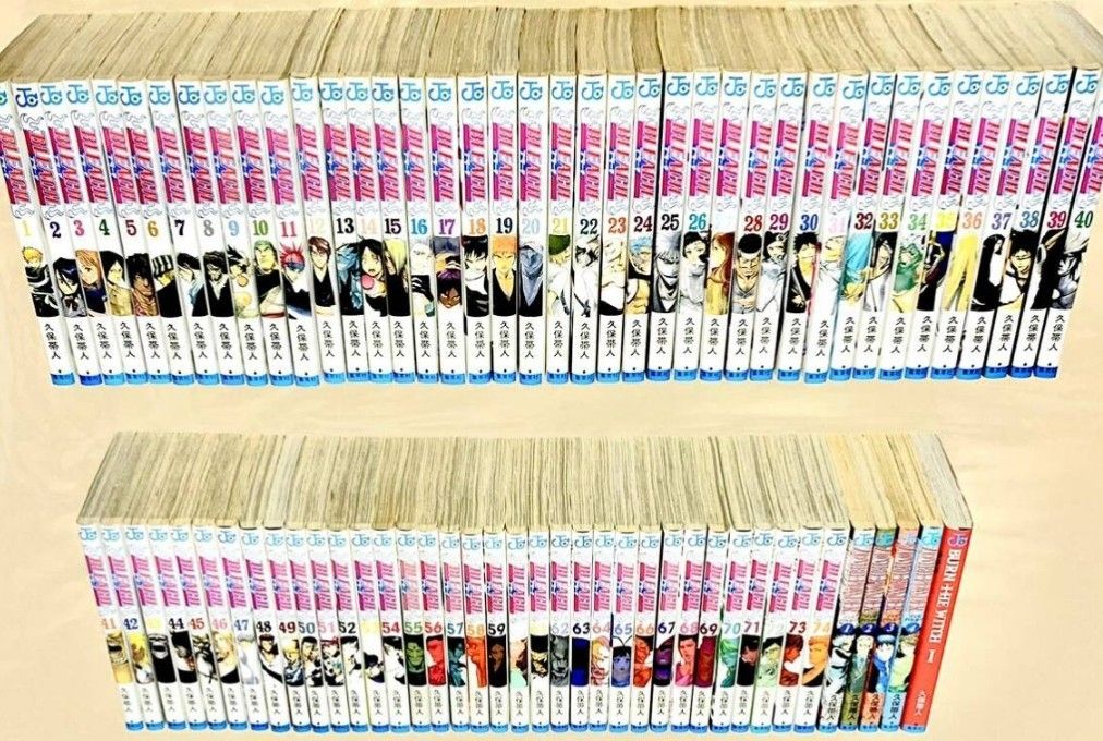 BLEACH ブリーチ 全巻セット(1巻〜74巻) ブリーチ全巻 全巻初版 1〜74