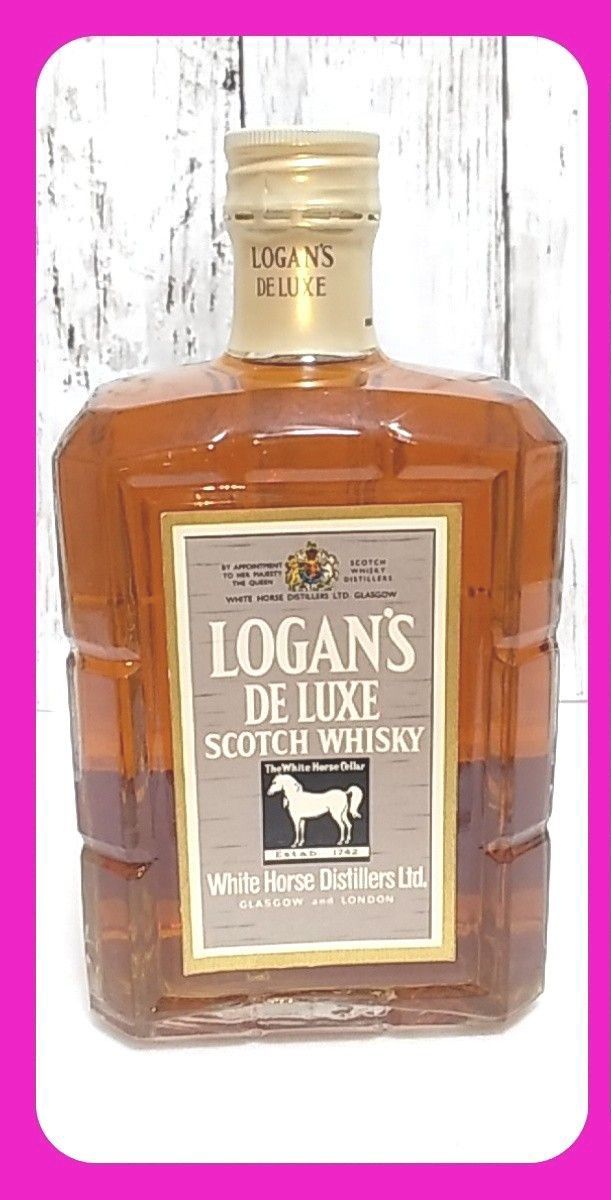 超希少 ローガン デラックス 旧ボトル スコッチ LOGAN 古酒 スコッチ