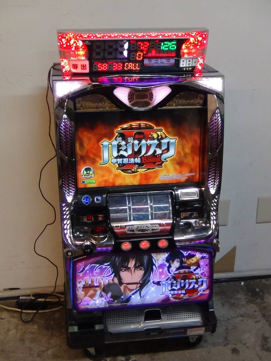 スロット バジリスク2 実機 コインレス