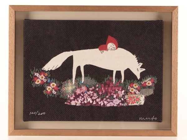 MICAO 版画額装品（ジクレー） 「お散歩」 - メルカリ