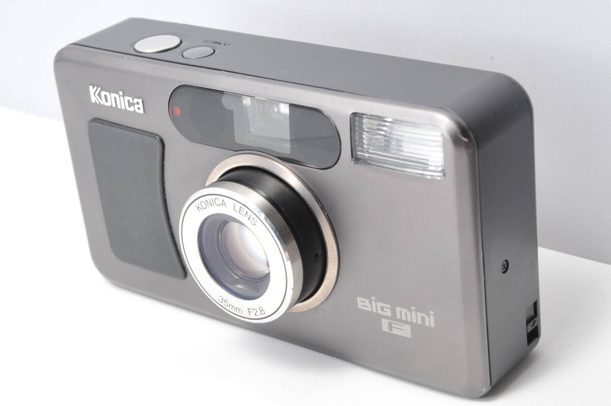 〓専用ケース付の人気カメラ〓KONIKA コニカ BIG mini F Konica BiG