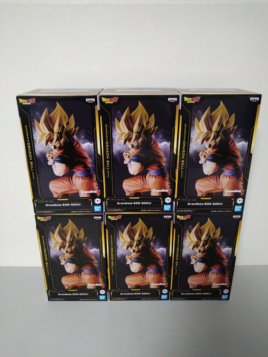 ドラゴンボールgrandista グランディスタフィギュア6個セット