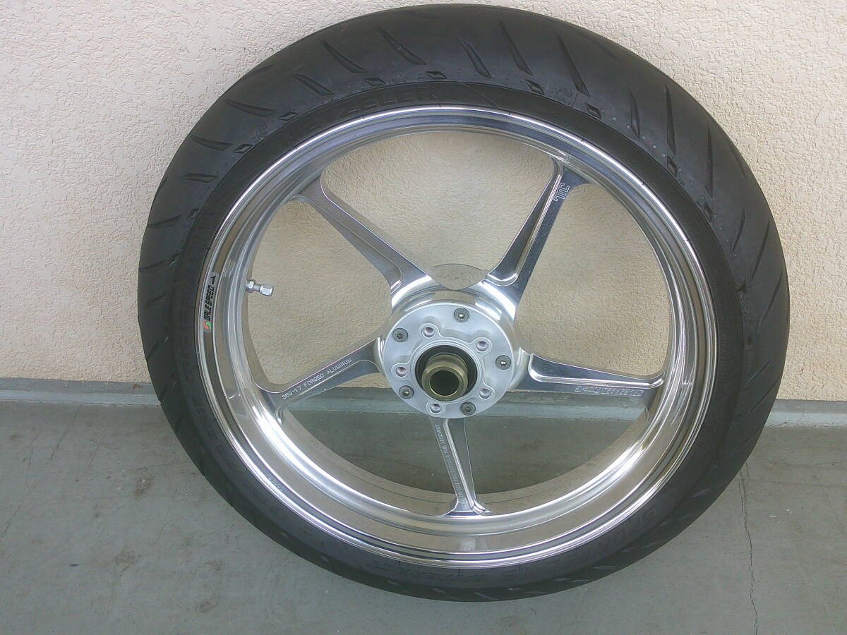 ZX-12R/'00-'06 ゲイルスピード ストア タイプC アルミ鍛造ホイール 前