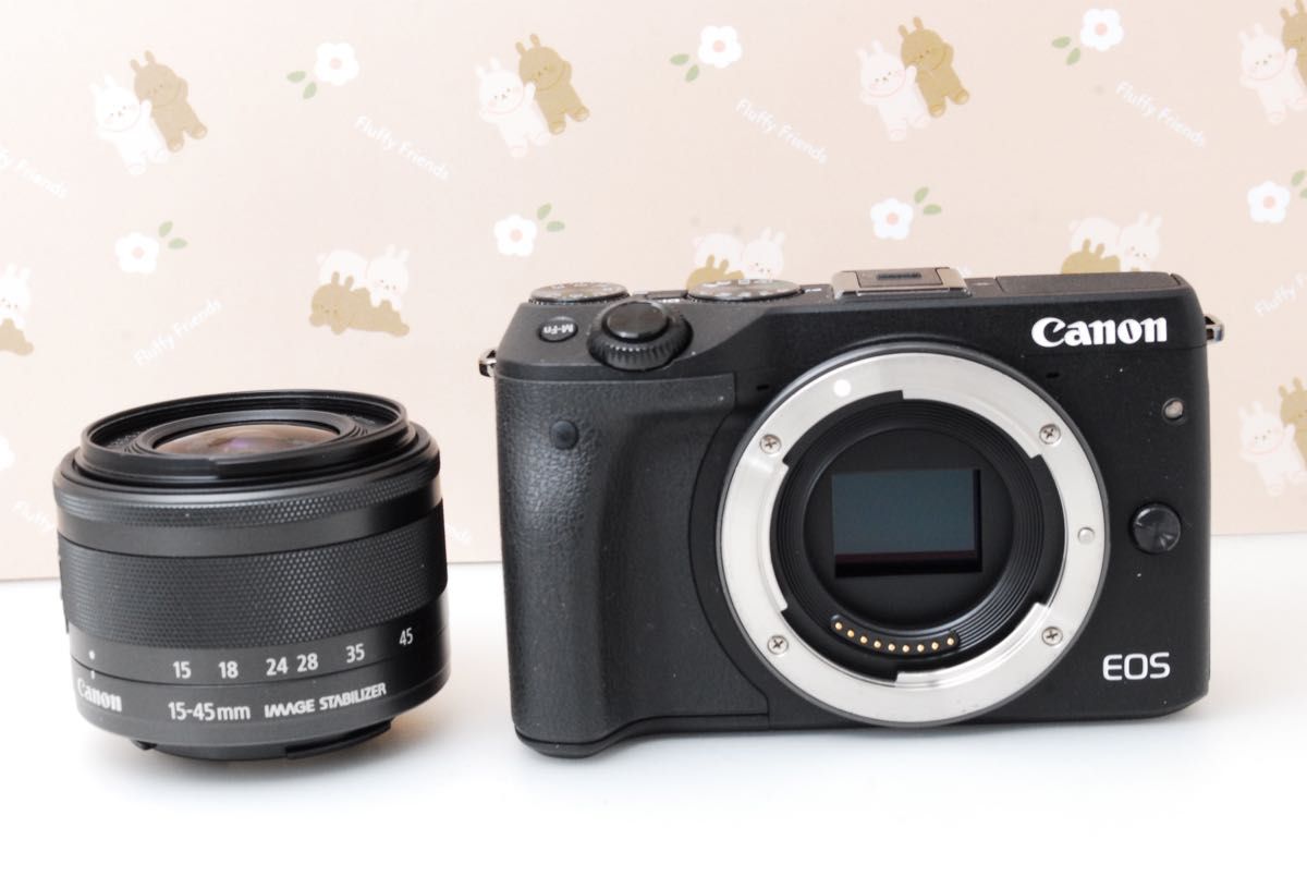 ❤️Wi-Fi＆自撮りを思うままに❤️Canon EOS M3 レンズキット❤️
