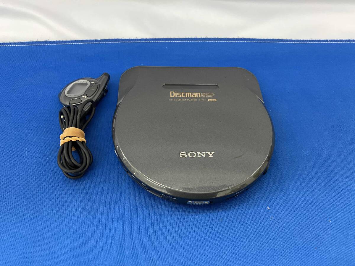 ☆SONYDiscman ESP D-777ポータブルCDプレーヤー希少ジャンク ジャンク
