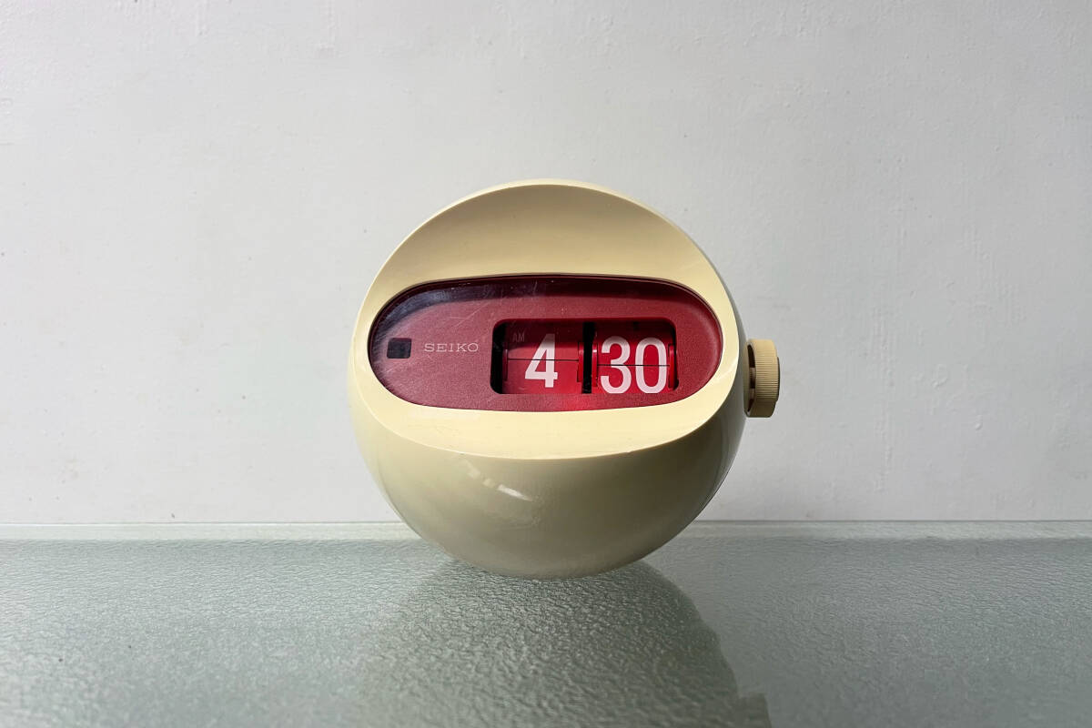 SEIKO パタパタ時計 稼動品 スペースエイジ可動品】70s SEIKO パタパタ