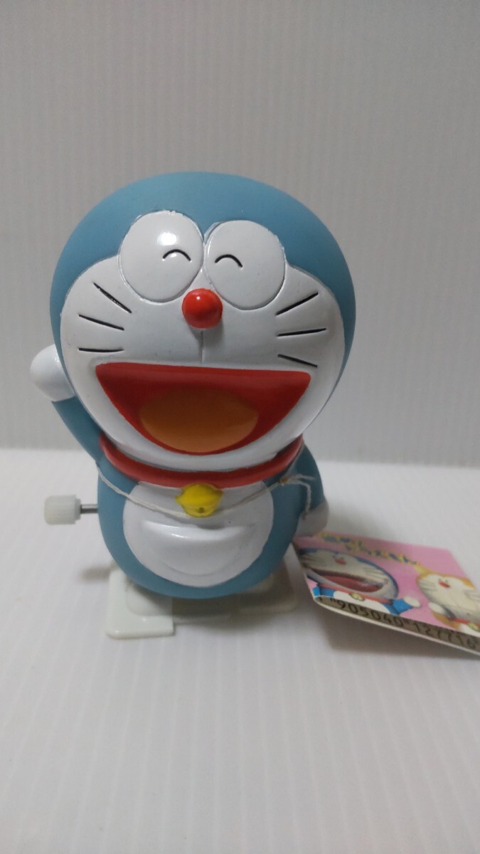 希少 ドラえもん 進め！ドラえもん ぜんまい式 ソフビ フィギュア