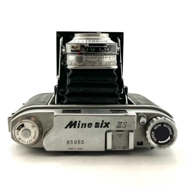 ズノー光学 Mine six ⅢS 蛇腹カメラ フィルムカメラ ズノー光学 Mine