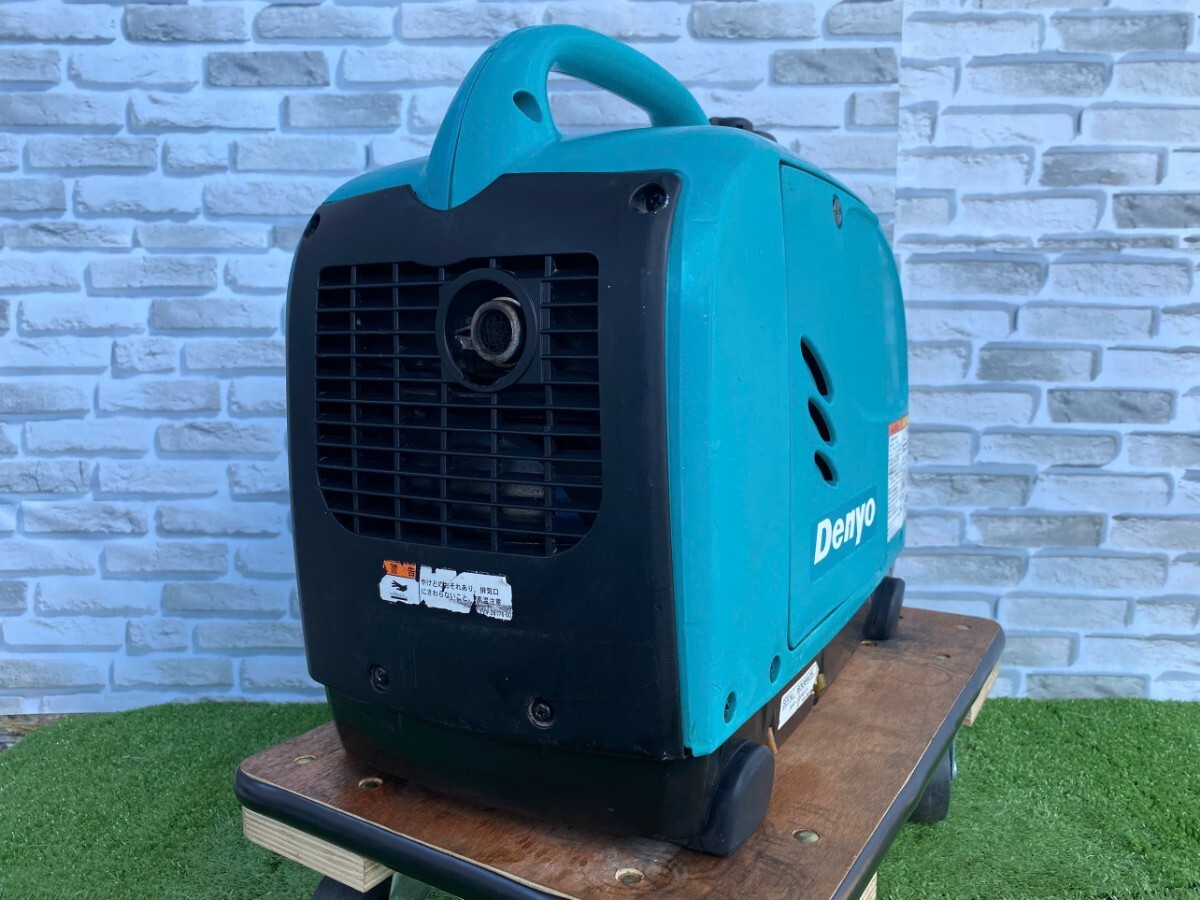 エンジン快調/即使用OK DENYOインバーター発電機GE-900-IV(77)