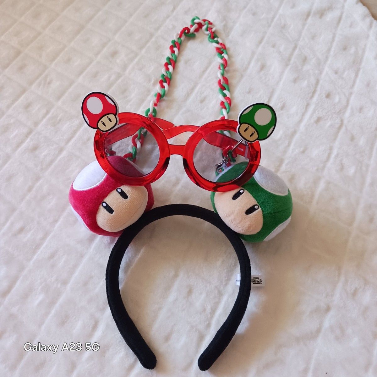 マリオ・ルイージ 帽子と眼鏡セット USJ - 【USJ公式グッズ】スーパー