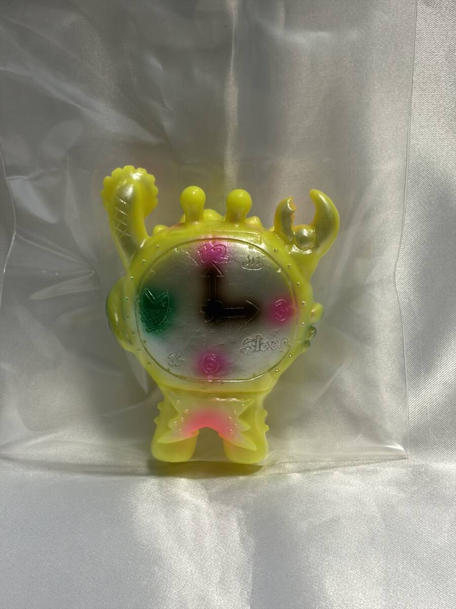 かに ウズマキガニ 黄色 ソフビ フィギュア よいこのかいじゅう うちだ