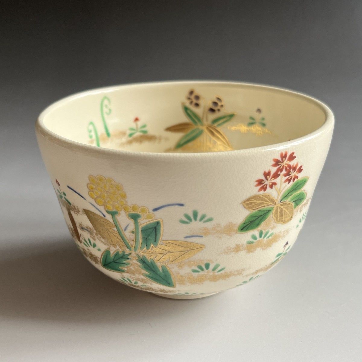 南口閑粋 色絵春草 茶碗 茶道具｜Yahoo!フリマ（旧PayPayフリマ）