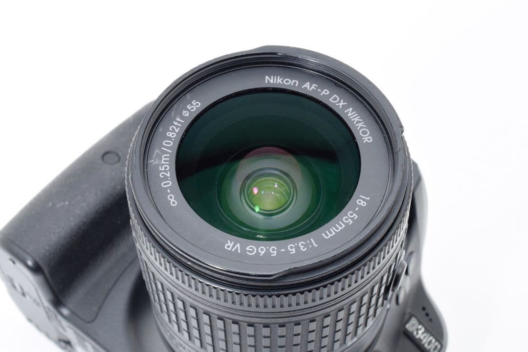 軽量 高画質 Nikon D3400 高性能AF-P シングルレンズ スマホ転送 一眼