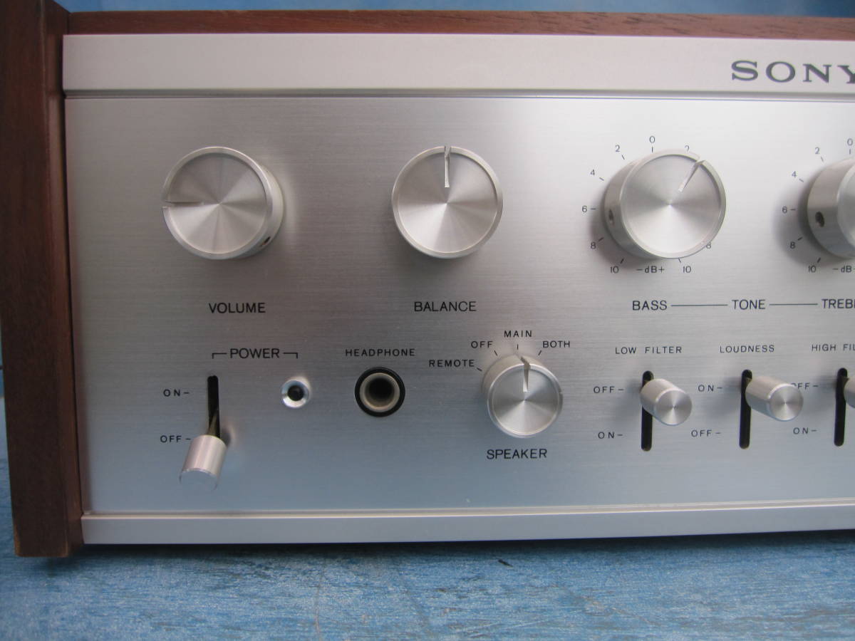 SONYプリメインアンプ TA-1130 ジャンク品 プリメインアンプ ソニー TA