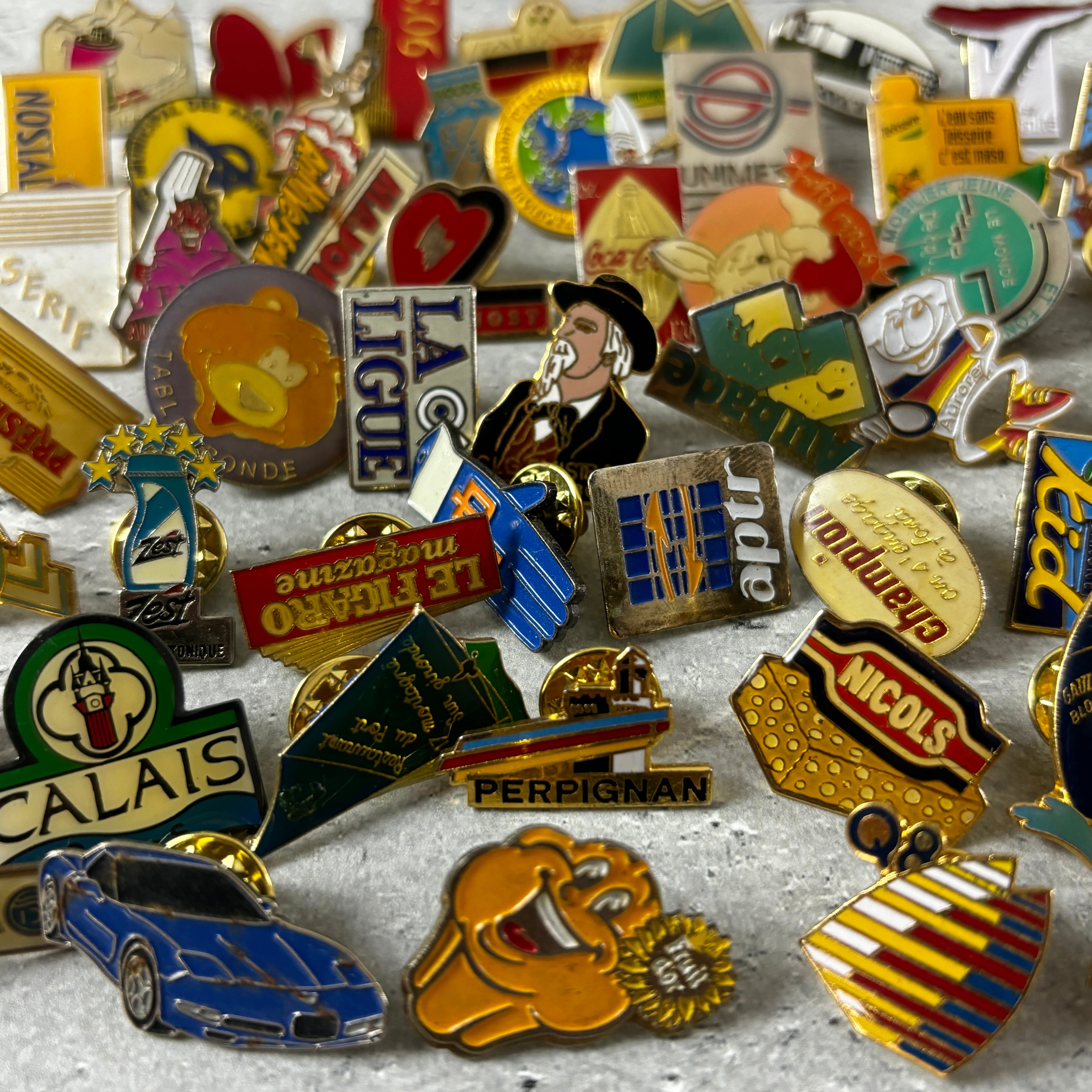 ピンズ ピエロ ヴィンテージ ピンバッジ VINTAGE PIN 美品 50個
