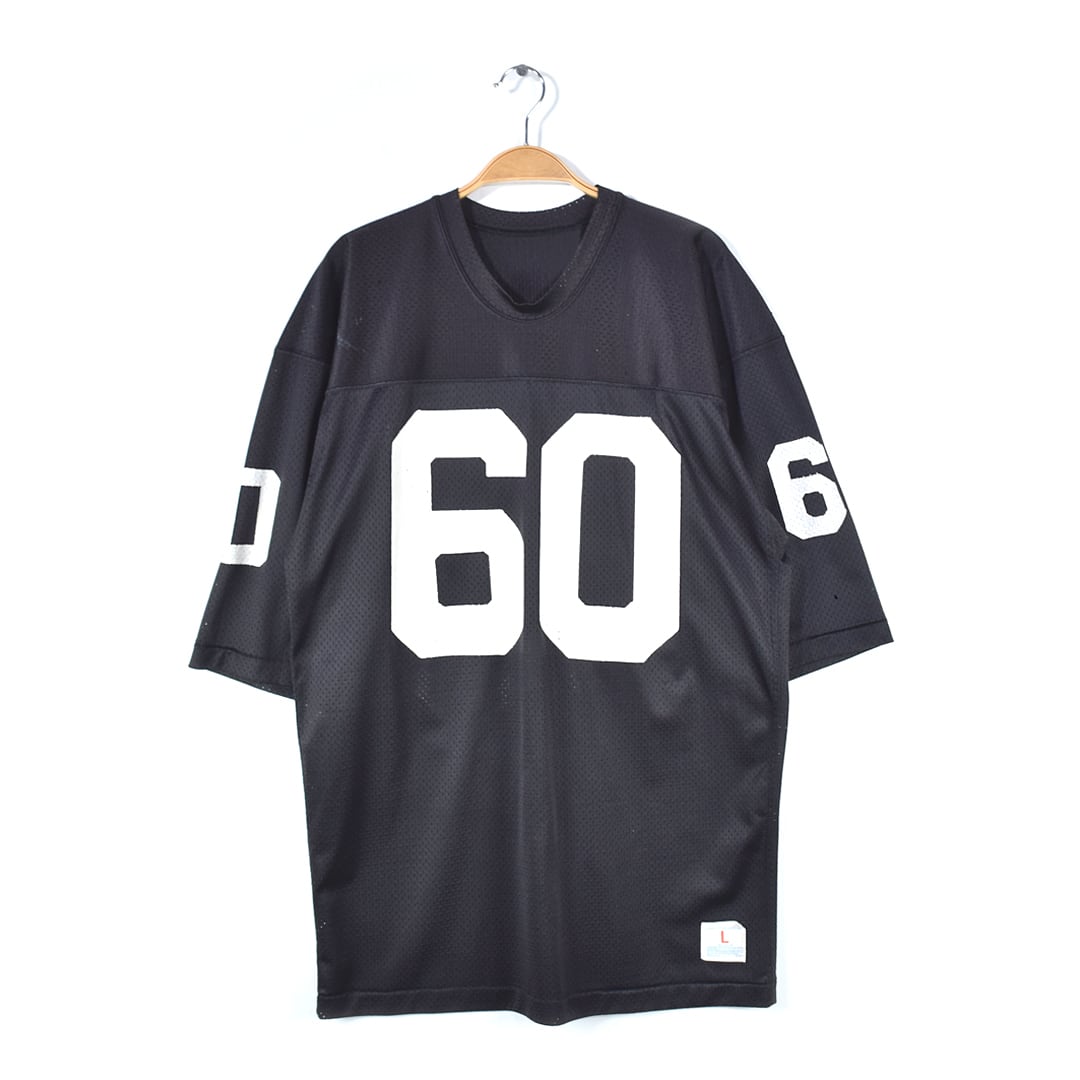 染み込み ビンテージ フットボールTシャツ/ 50s 60s チャンピオン