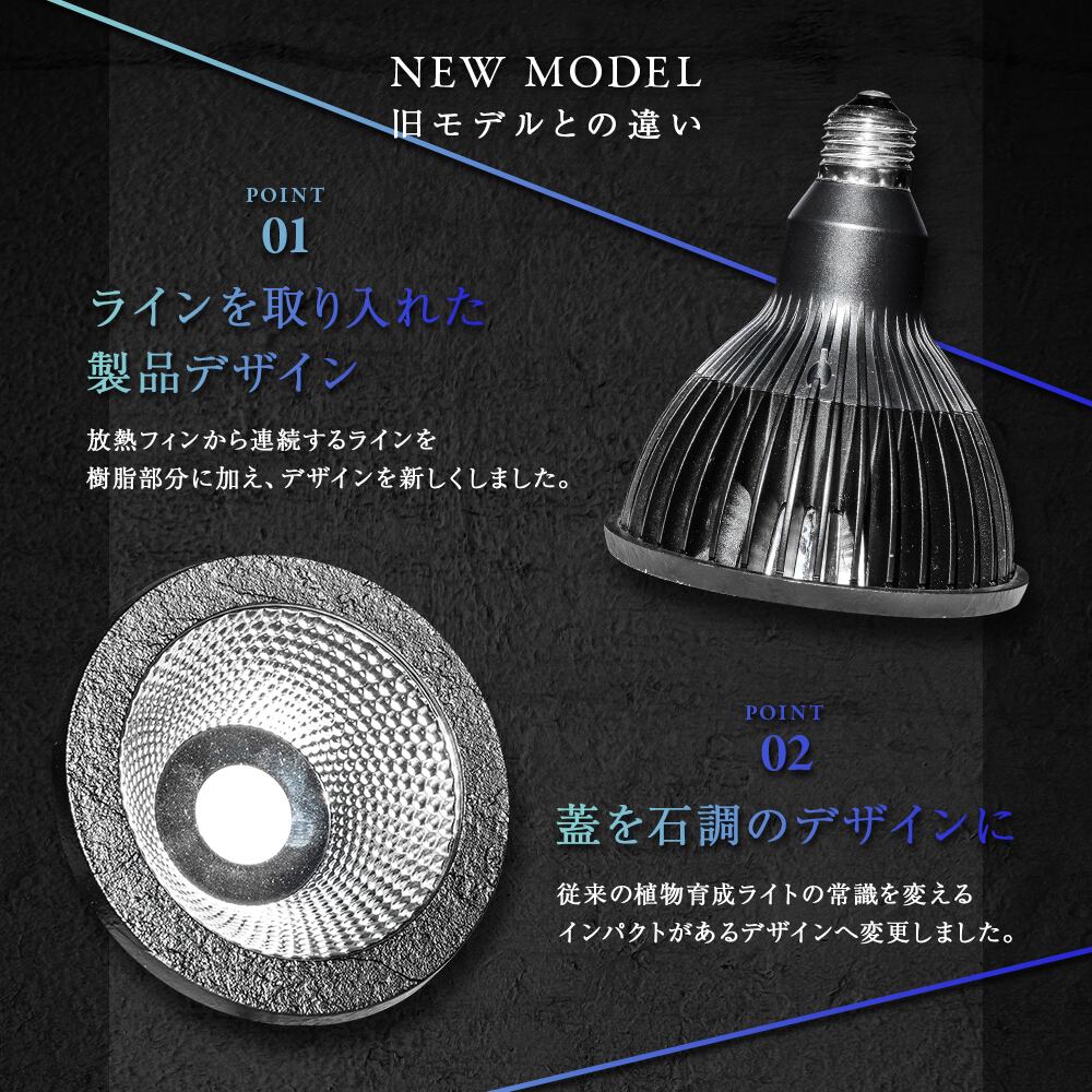 ◇ NEO AMATERAS LED-20W ／ 太陽光に最も近い植物育成ライト × 2個Set