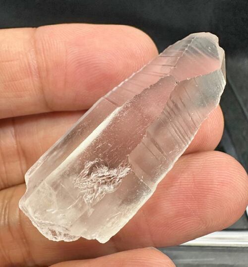 ライトニングクリスタル 雷水晶 原石 レムリアン水晶 ライトニング