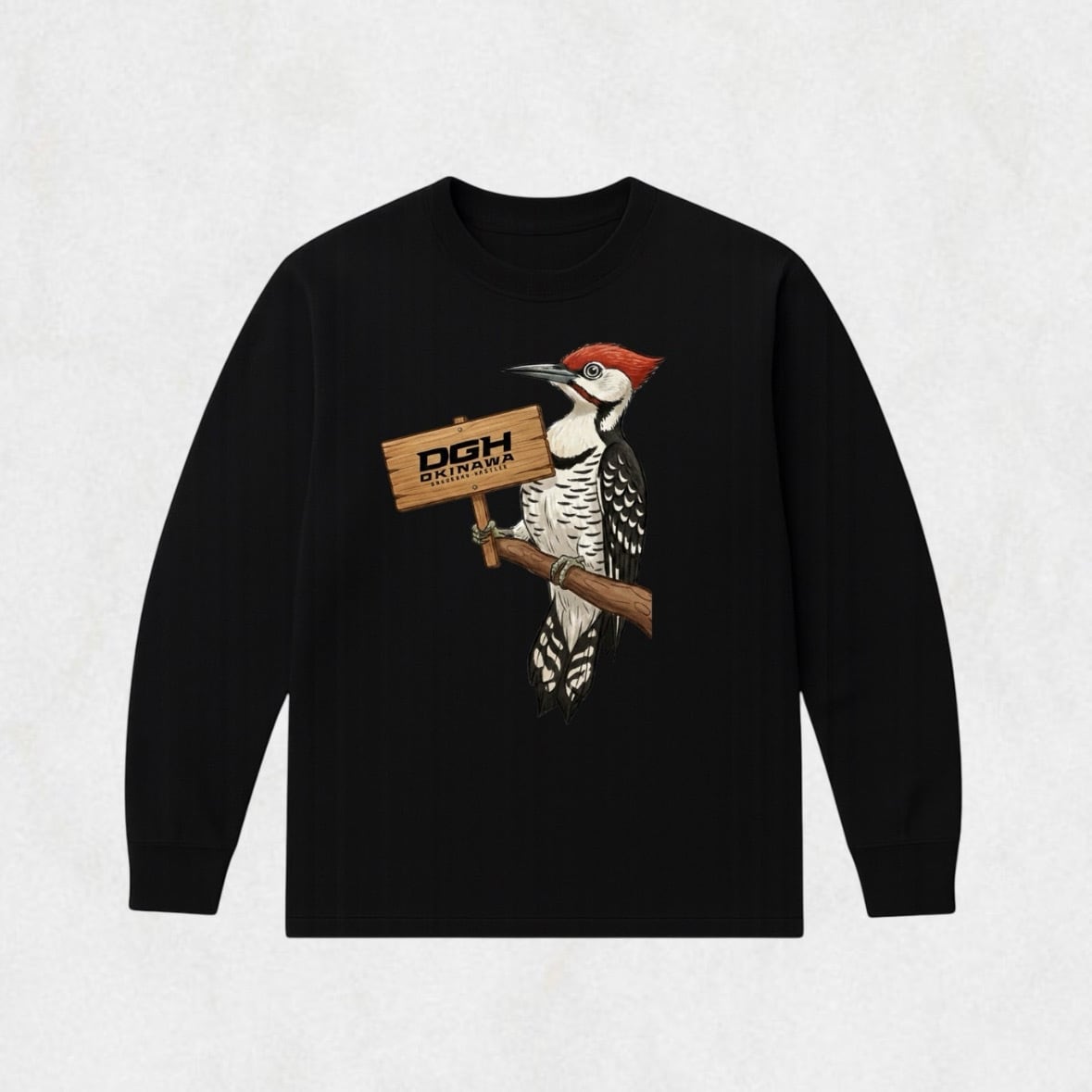 バッズマン LONG SLEEVE TEE XL 黒 Tシャツ DGH TOPS | DGwear
