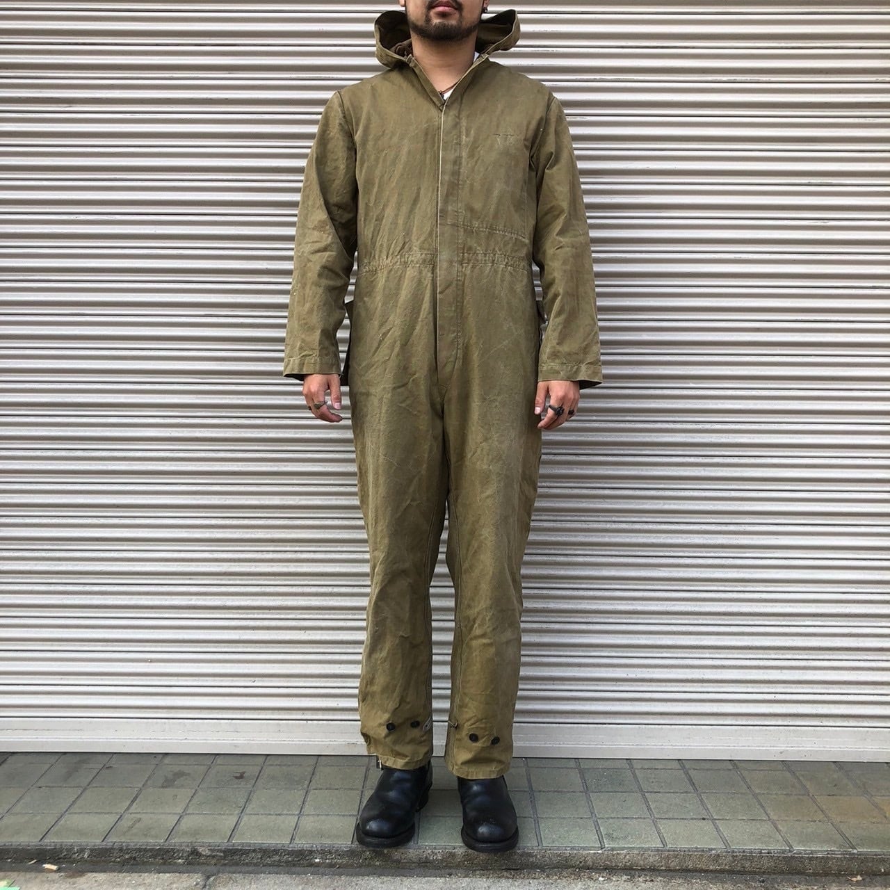 実物ドイツ軍 フライトスーツ ミリタリー つなぎ サバゲー