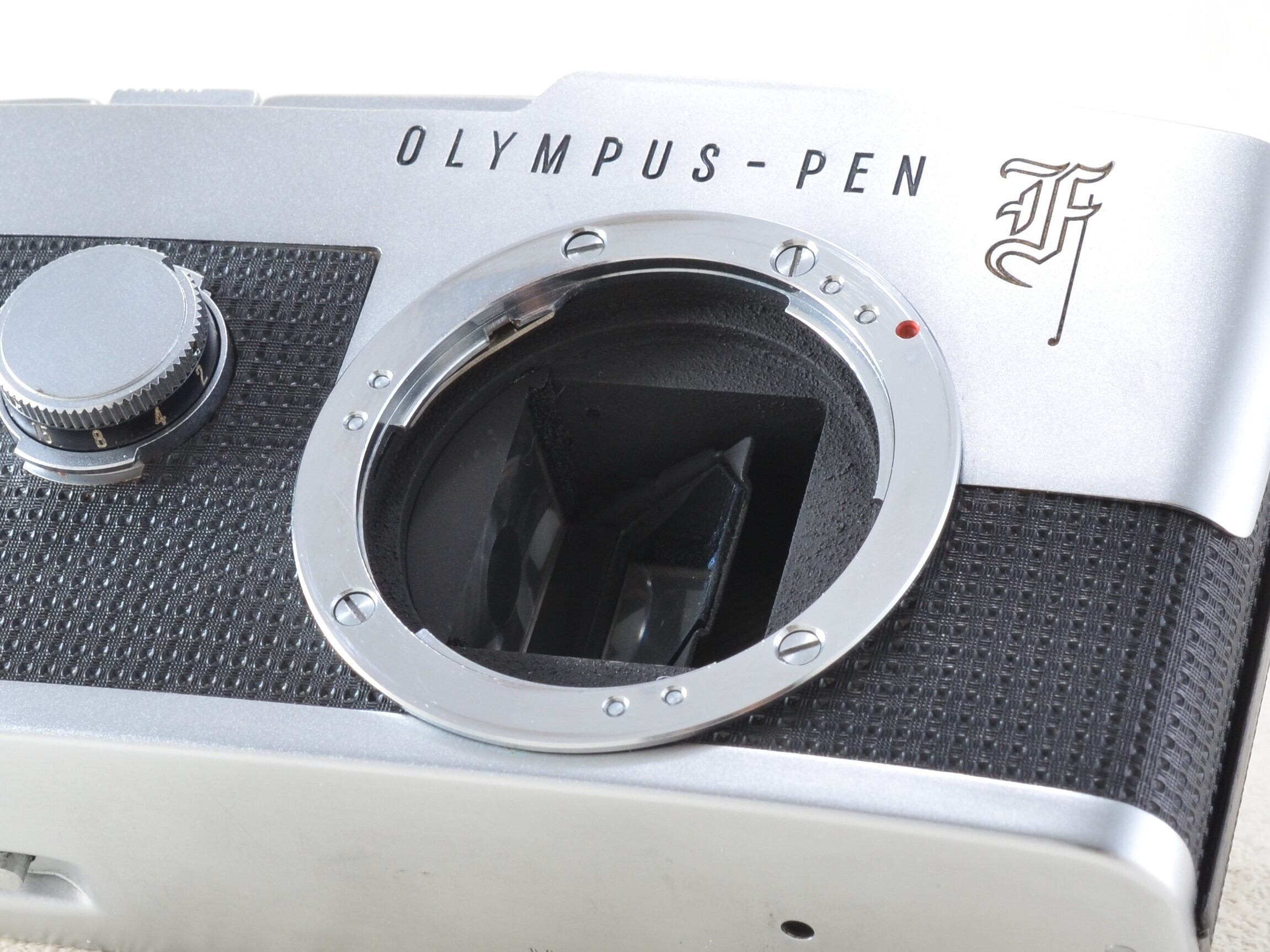 オリンパス Olympus-PEN F 整備済み 完動品 OLYMPUS】オリンパス