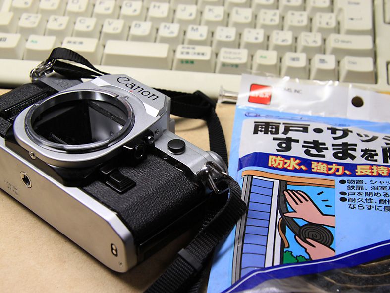 超美品 キャノン AE-1 シルバー フィルムカメラ モルト新品交換済 B424
