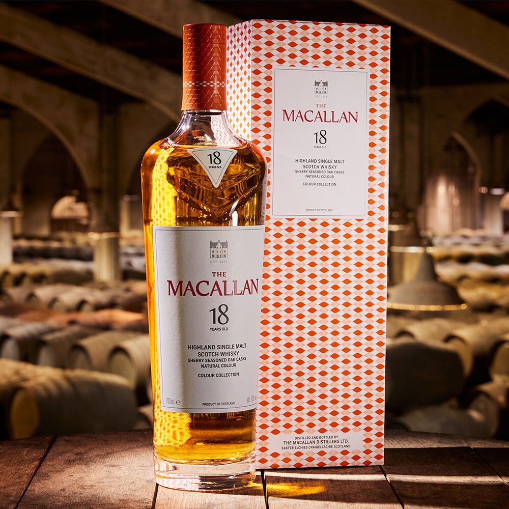 MACALLAN 18年 シングルモルトウイスキー カラーコレクション ザ