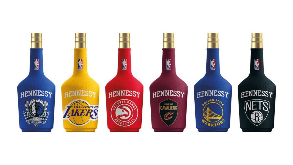 限定】ヘネシー V.S×NBA チームスリーブ限定ボトル｜6本セット 6本