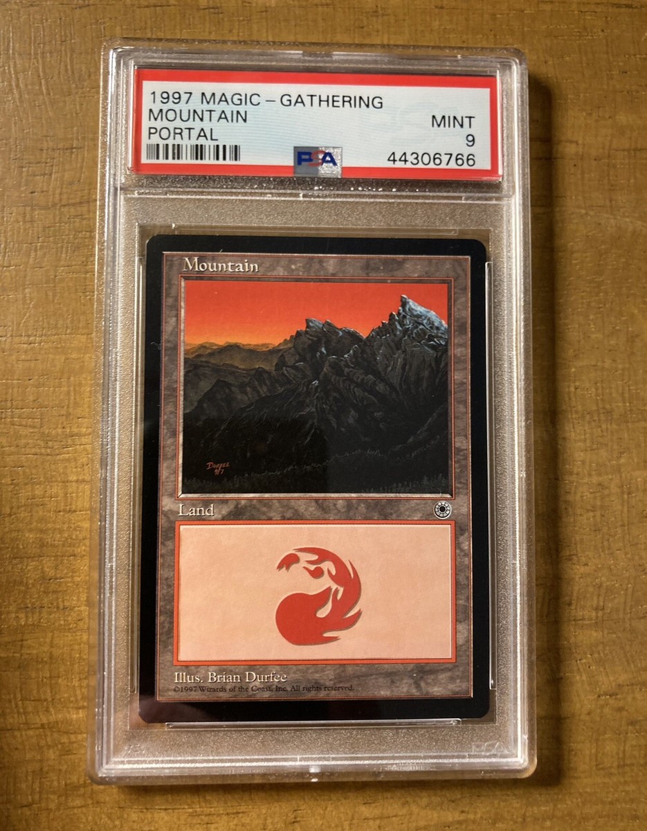 マジック：ザ・ギャザリング [PSA9] APAC Land Mountain マジック：ザ