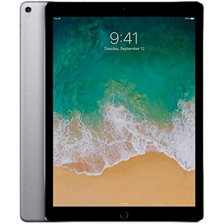 Apple Restored iPad Pro 12.9-Inch Tablet, Wi-Fi, 128GB, Space Gray